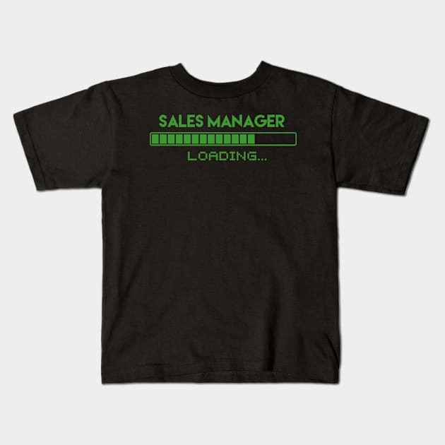 Sales Manager Loading Kids T-Shirt by Grove Designs